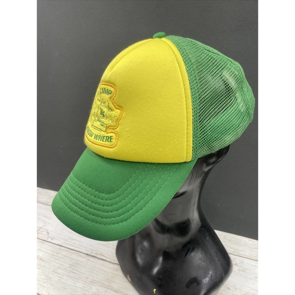 Stranger Things Dustin Trucker Hat Cap Camp Know Where ’85 Retro Computer - Picture 6 of 12